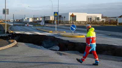 Vulkan-Update aus Island: Gefahrenzone erweitert, Boden unter wichtigem Kraftwerk bläht