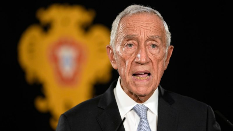 Der portugiesische Präsident Marcelo Rebelo de Sousa.