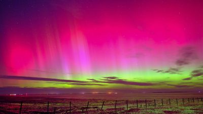 Polarlichter in Deutschland in der Nacht zum Sonntag möglich