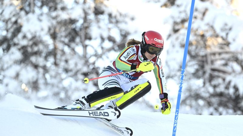 Fuhr in Levi erneut aufs Podium: Lena Dürr.