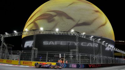 Verstappen baut bei Las-Vegas-Show Rekordserie aus