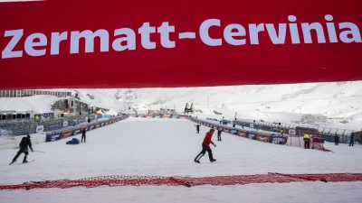 Windböen: Auch zweite Matterhorn-Abfahrt der Frauen abgesagt