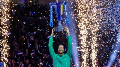 Djokovic gewinnt zum siebten Mal ATP-Finals