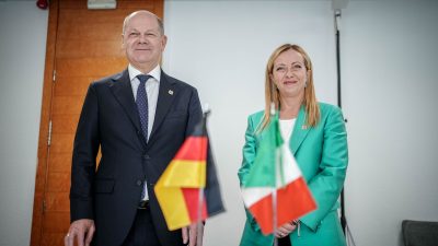 Scholz empfängt Meloni zu Regierungskonsultationen